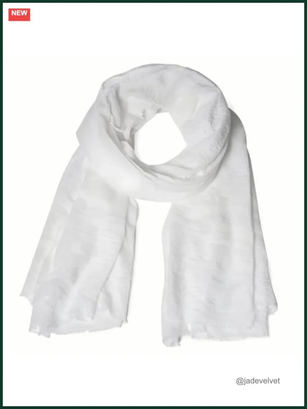 Women's Lightweight Cotton Hemp Blend Scarf Fringe Wrap Shawl Hijab